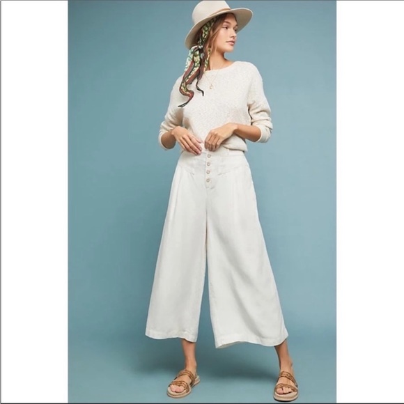 Anthropologie Pants - Anthropologie wide leg pants